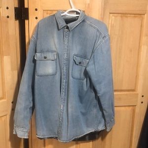 Flannel lined vintage Jean jacket